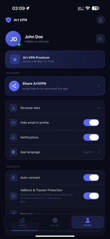 Art VPN: Secure VPN Proxy Screenshot 4 of 4