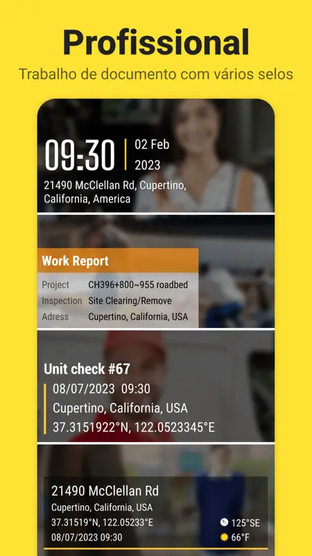 Timemark:Timestamp Camera, GPS screenshot 2 of 5