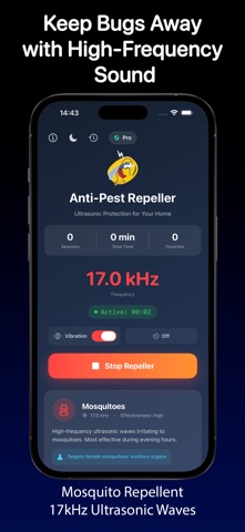 Anti Pest & Mosquito Sound iPhone screenshot