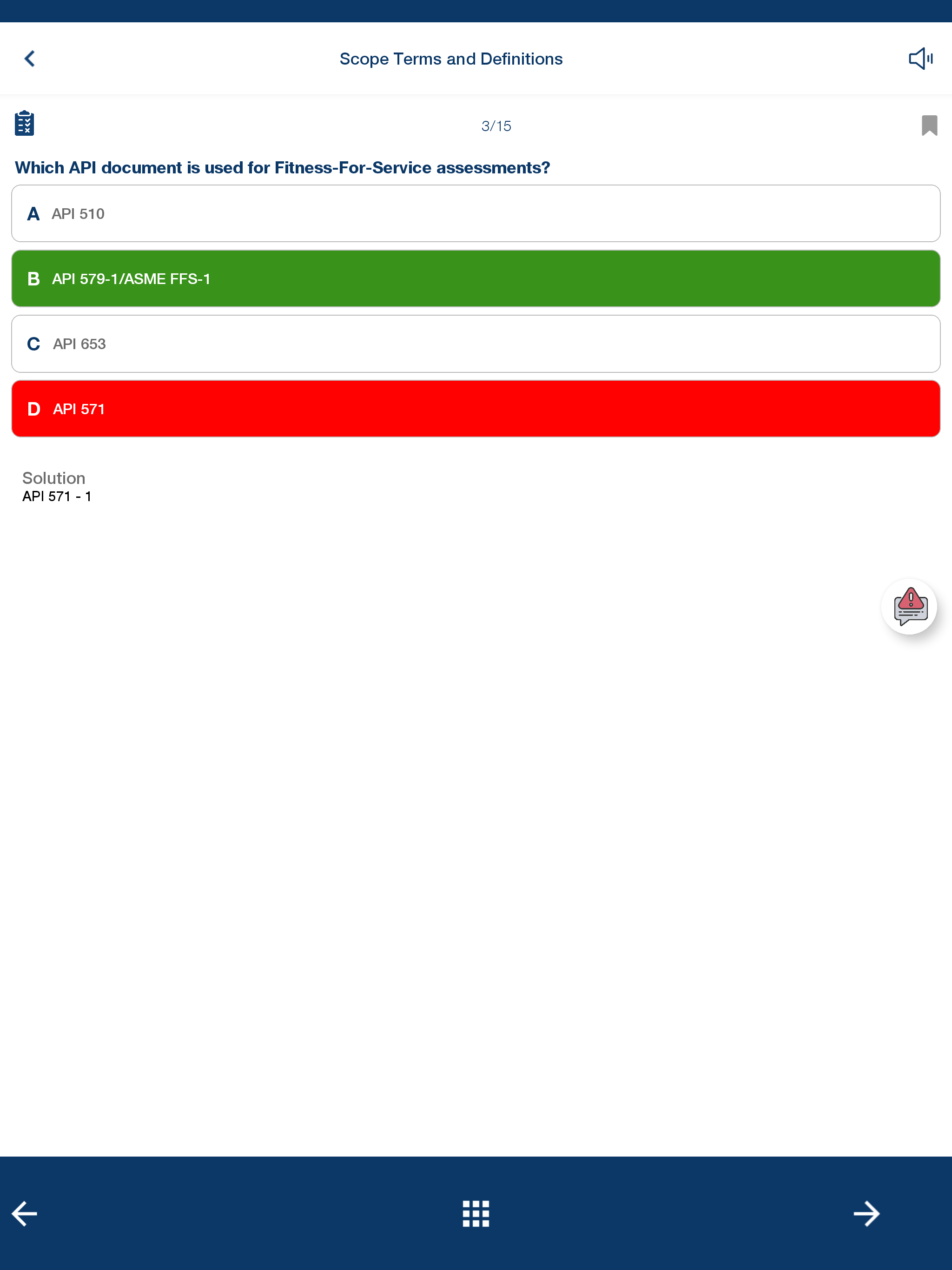API 571 Helpmate