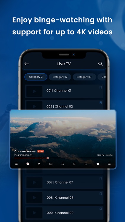 Uni IPTV Player screenshot-4