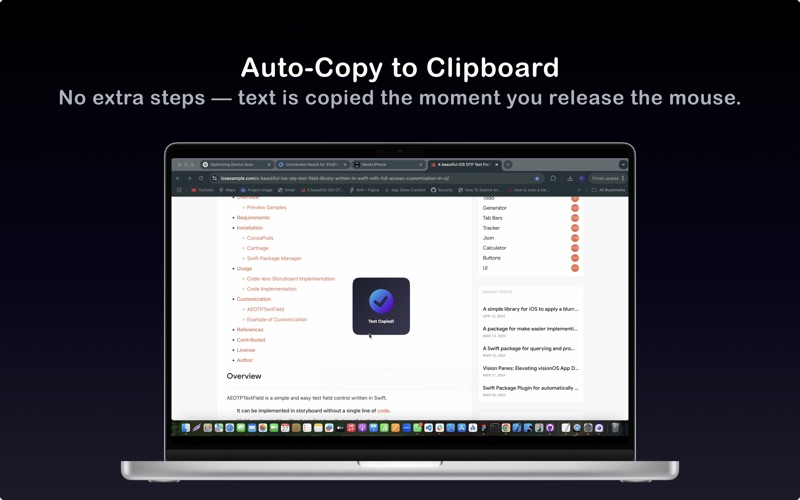 App screenshot