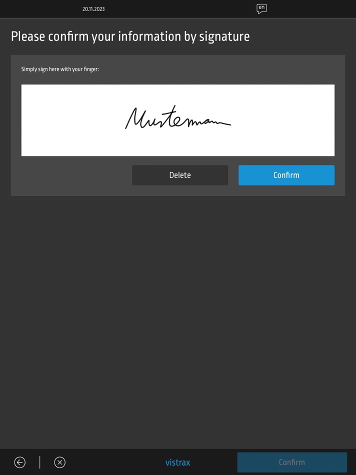#9. vistrax Self Input (iOS) 由: CONZE Informatik GmbH