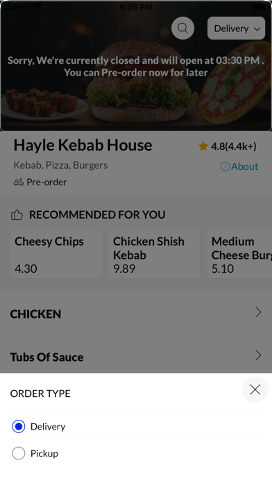 Hayle Kebab House Screenshot