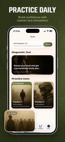 AFQT: Targeted ASVAB Practice screenshot