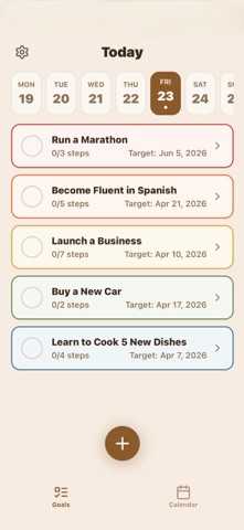 Beacon: Journal + Goal Tracker screenshot