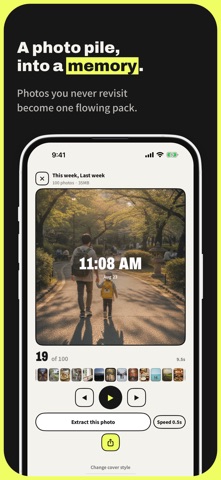 DAYPACK: Pack 100 Photos iPhone screenshot