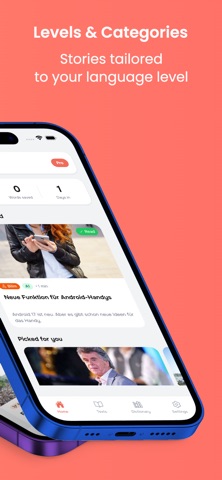 Levo: Learn Languages by Text Screenshot 2 of 5