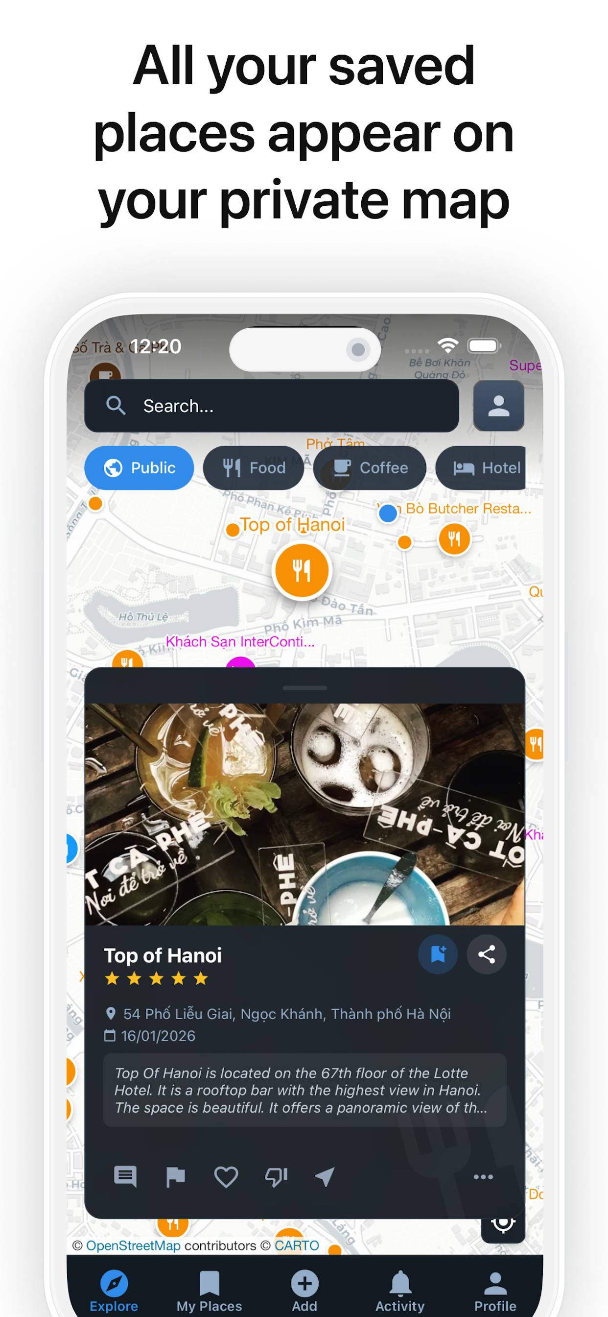 Notadi - Save Places You Love screenshot 3
