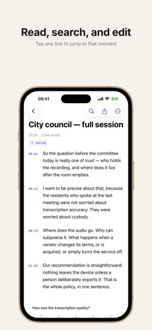 Saylen: Transcribe Audio Screenshot 7 of 8