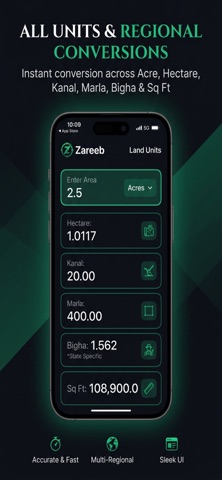 Zareeb - Land Measuring Screenshot 4 of 4