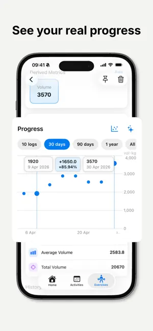Gym Log — Sturvik screenshot 2