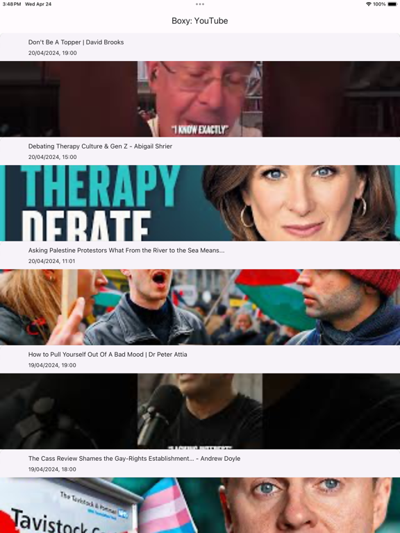 Screenshot #4 pour Boxy for YouTube