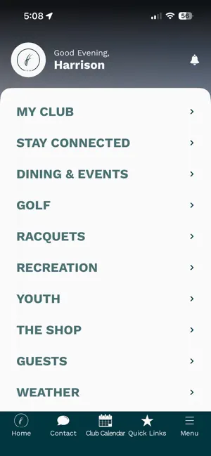 Hallbrook CC screenshot 2