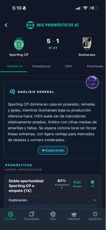 Mis Pronósticos AI screenshot 2 of 5
