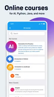 sololearn: ai & code learning iphone screenshot 1