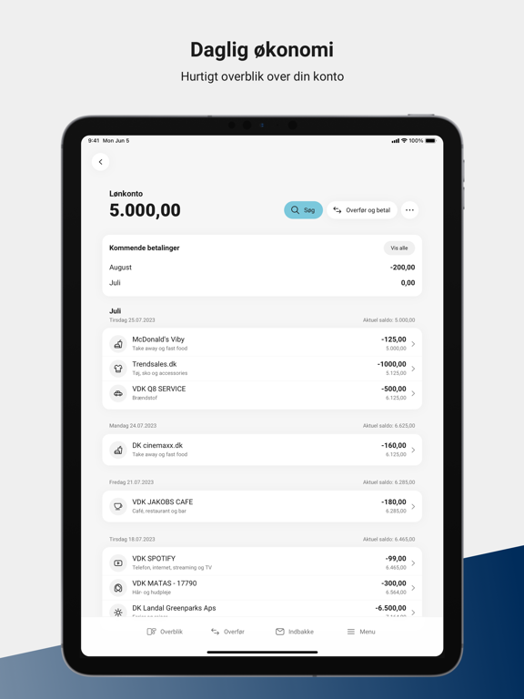 Sydbanks Mobilbank Privat Screenshot 5