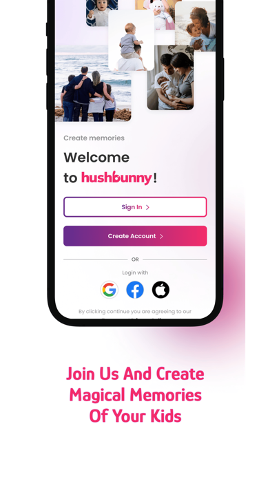 hushbunny iPhone screenshot 2 - Social Networking app
