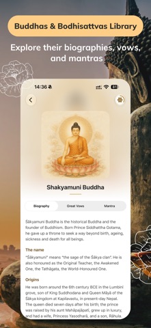 Om Mani – Global Buddhism iPhone screenshot 6