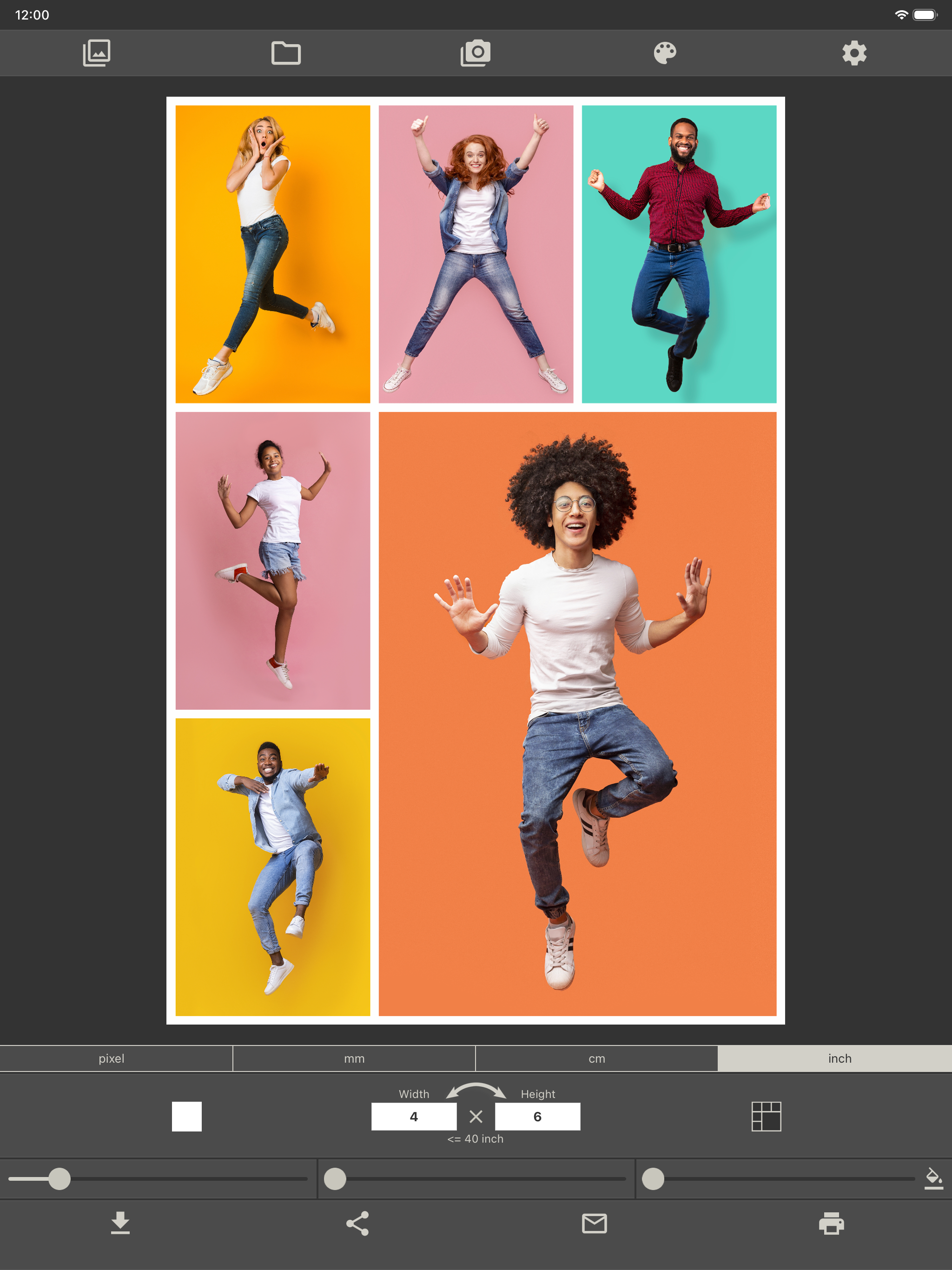Photo Collage Make & Print PRO screenshot 14