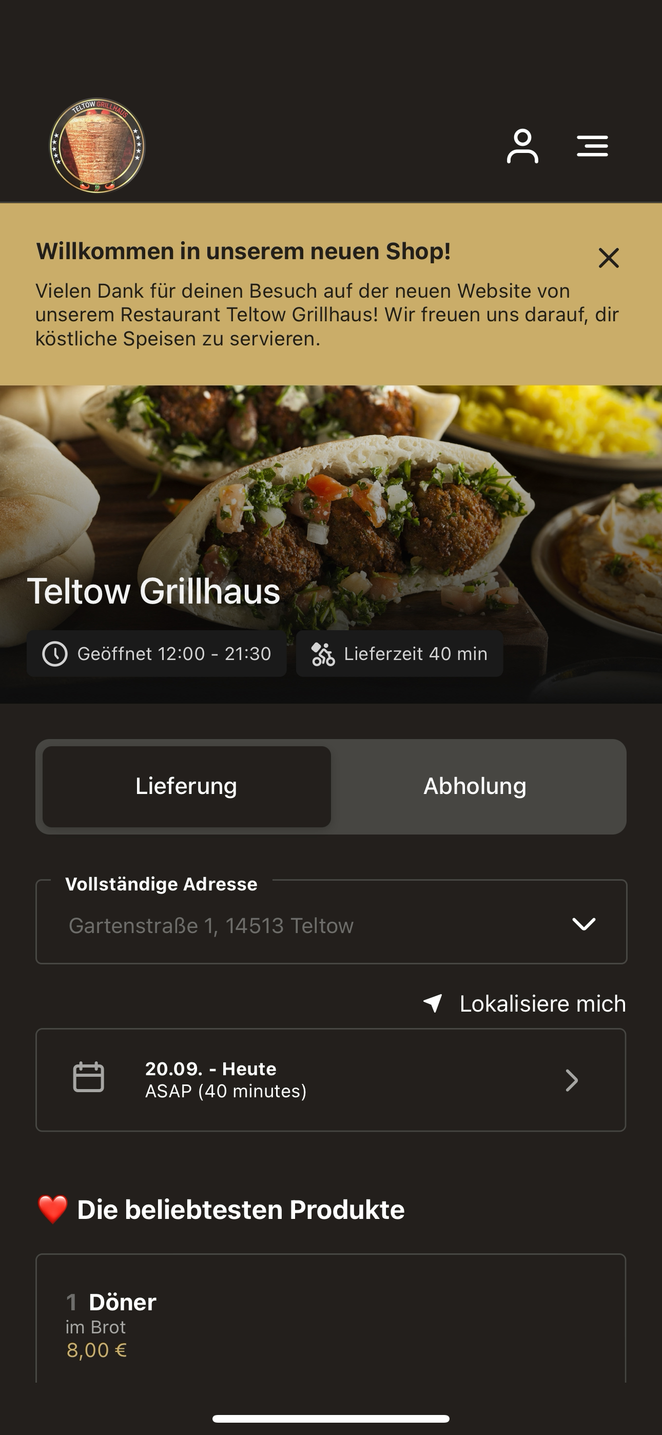 Teltow Grillhaus screenshot 3