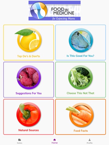 Expecting Moms Nutrition iPad screenshot