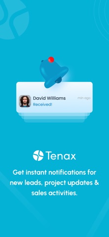 Tenax CRM screenshot