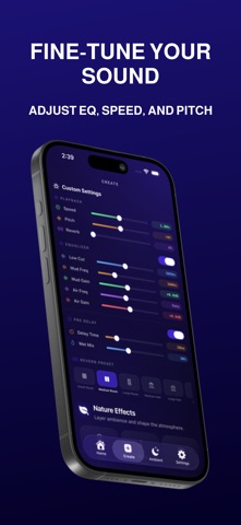 SlowVibeMaker: Slowed Reverb iPhone screenshot