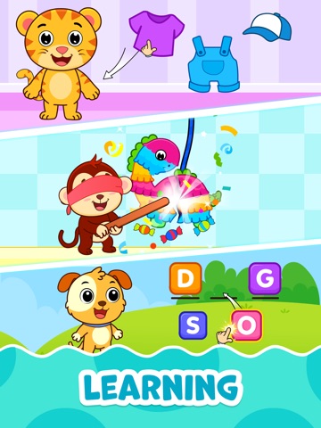 Baby Games Toddler Balloon Pop iPad screenshot 7