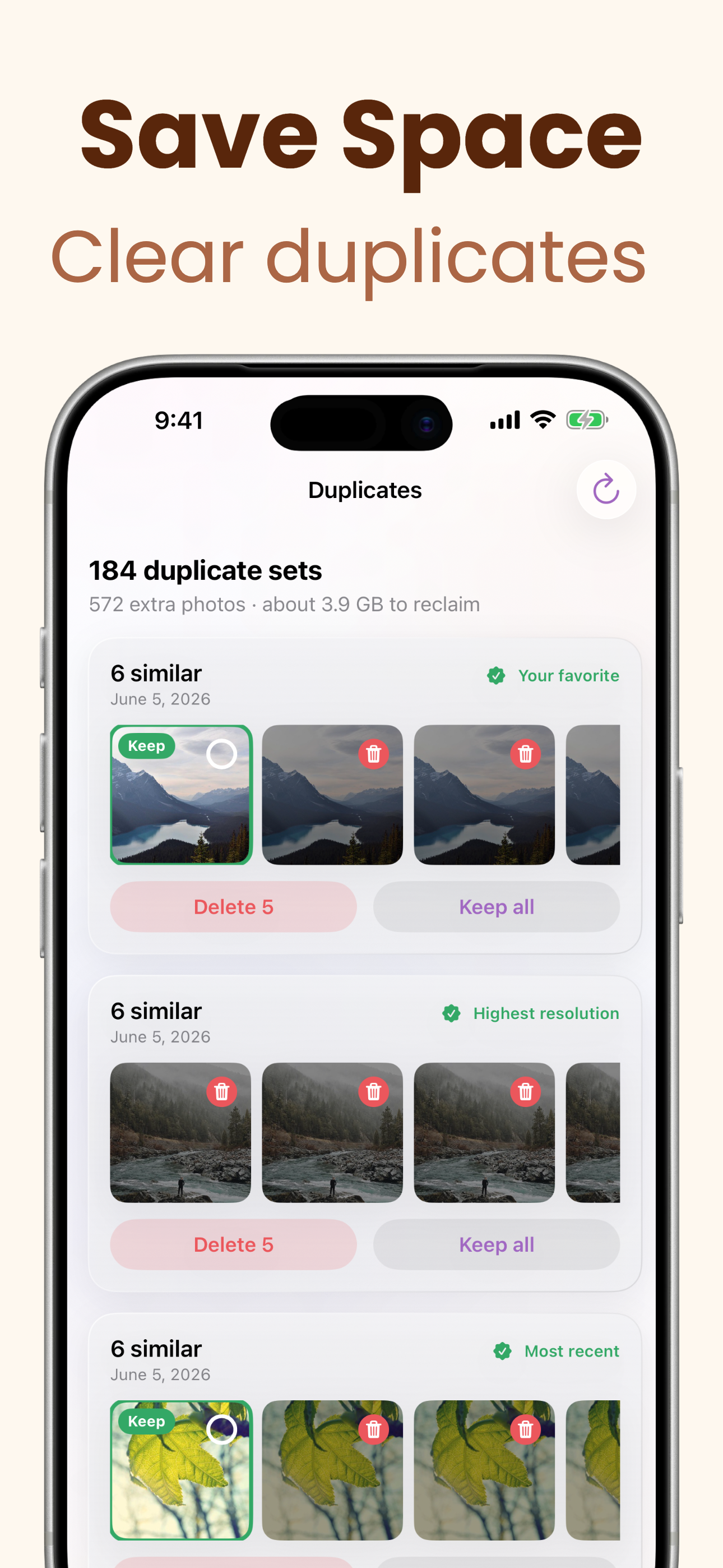 TidyTidy: Sort & Clean Photos screenshot 3