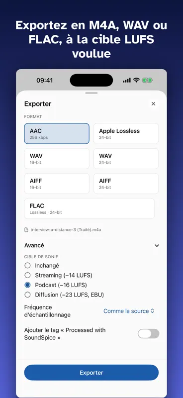 SoundSpice : Réduire le bruit screenshot 7 of 10