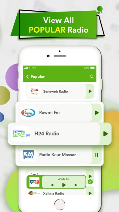 Screenshot #3 pour Live Senegal Radio - FM Music