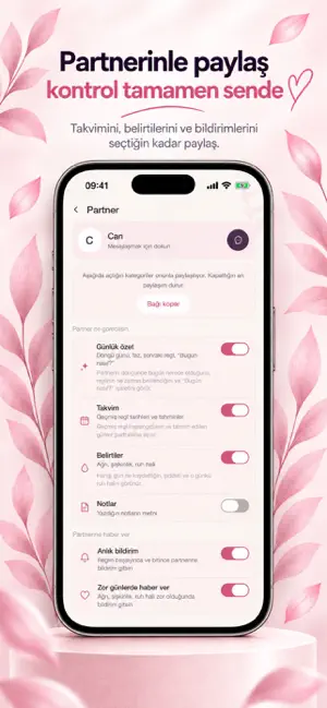 Liva — Regl & Döngü Takvimi screenshot 4