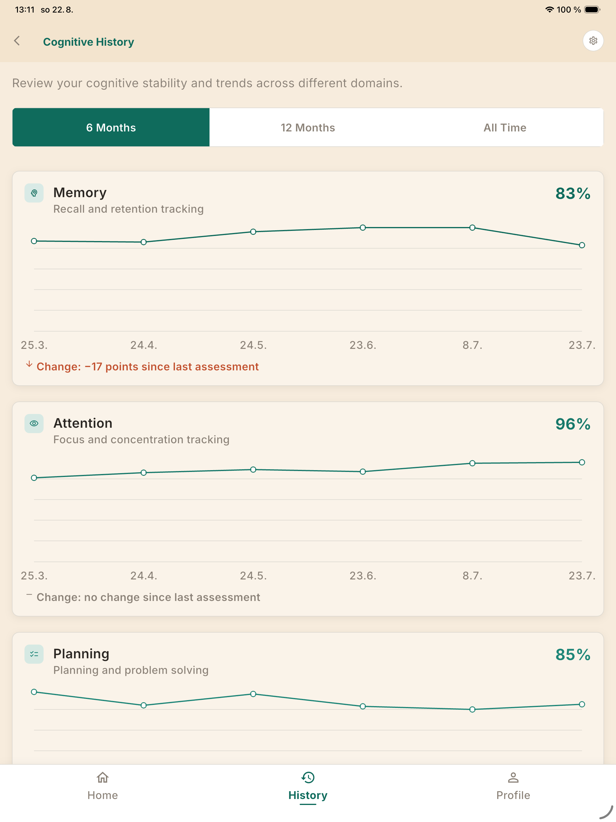 Dementia & Cognitive Test screenshot 8