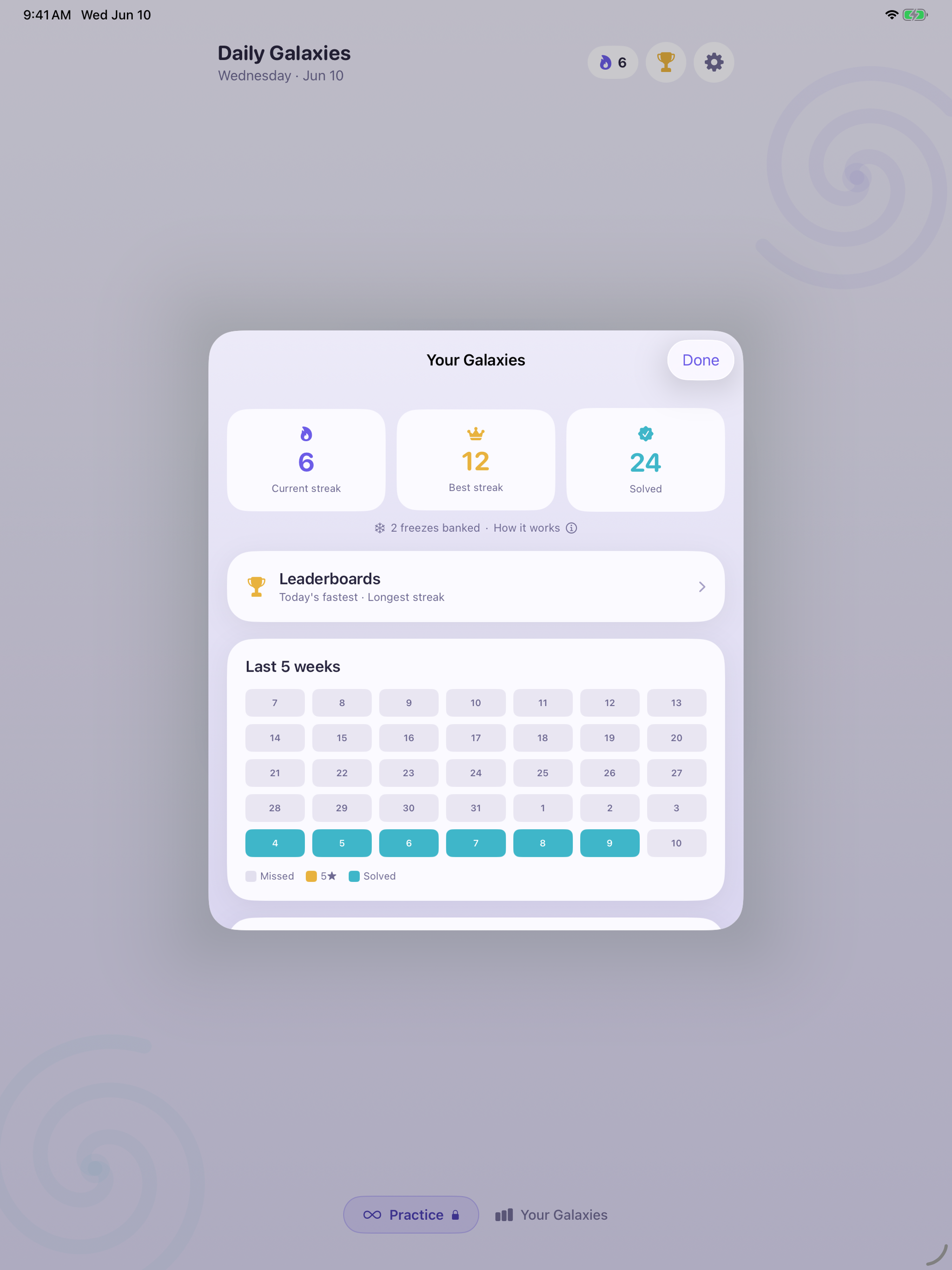 Daily Galaxies: Logic Puzzle screenshot 9