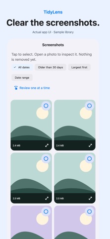 TidyLens: Photo Cleaner screenshot 3