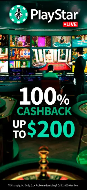 PlayStar LIVE Real Money NJ screenshot 1
