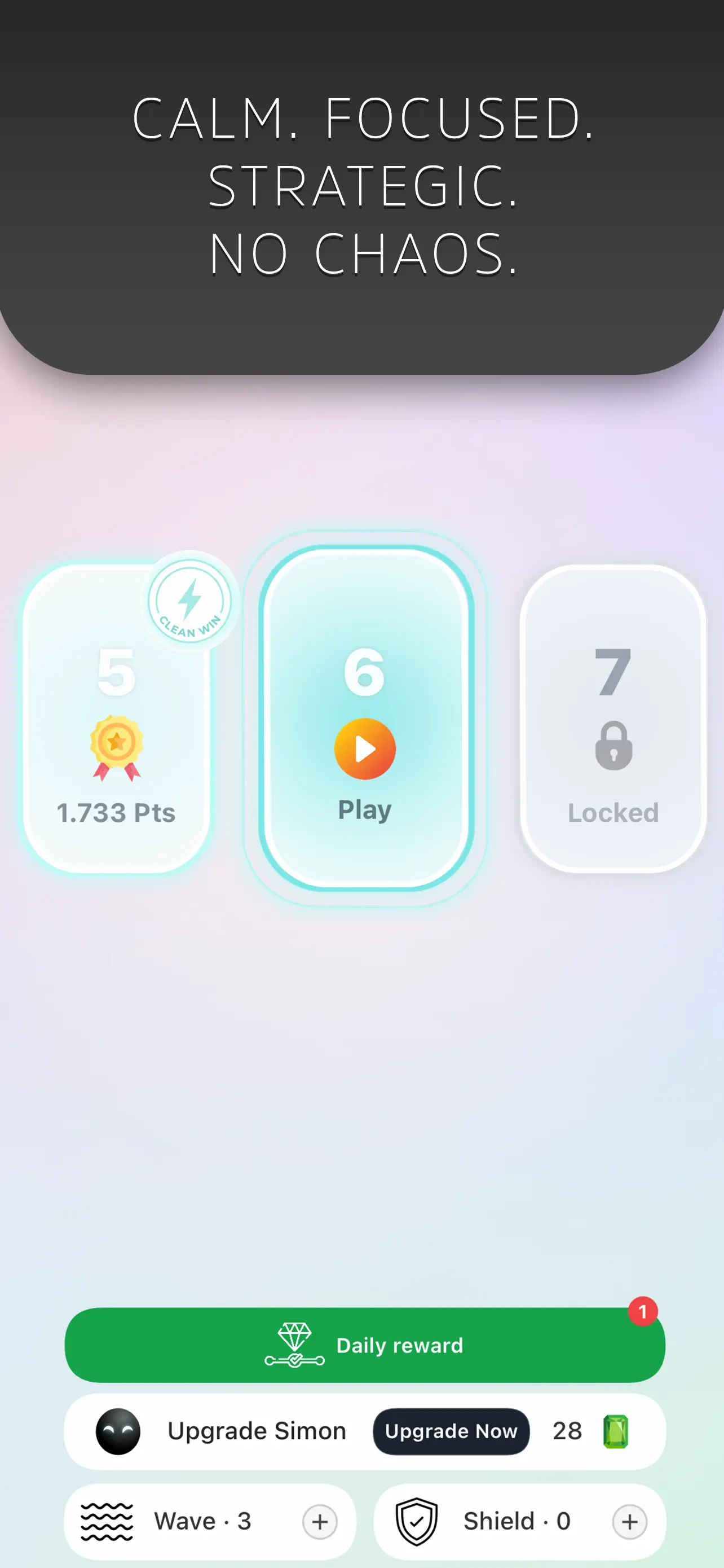 #6. alone. core (iOS) Podle: Izzet Ubeydullah Arpaci