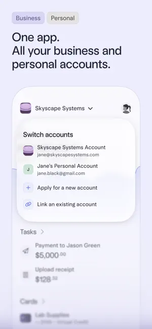 Mercury | Bank Differently screenshot 2