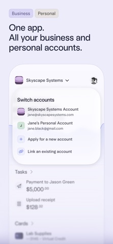 Mercury | Bank Differently iPhone screenshot
