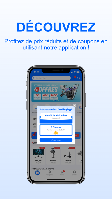 Screenshot #1 pour Geekbuying - Achetez malin