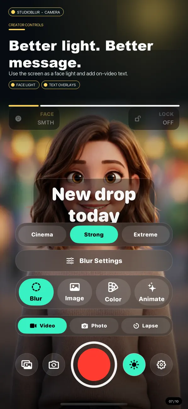 Screenshot #2 pour Blur Background - StudioBlur