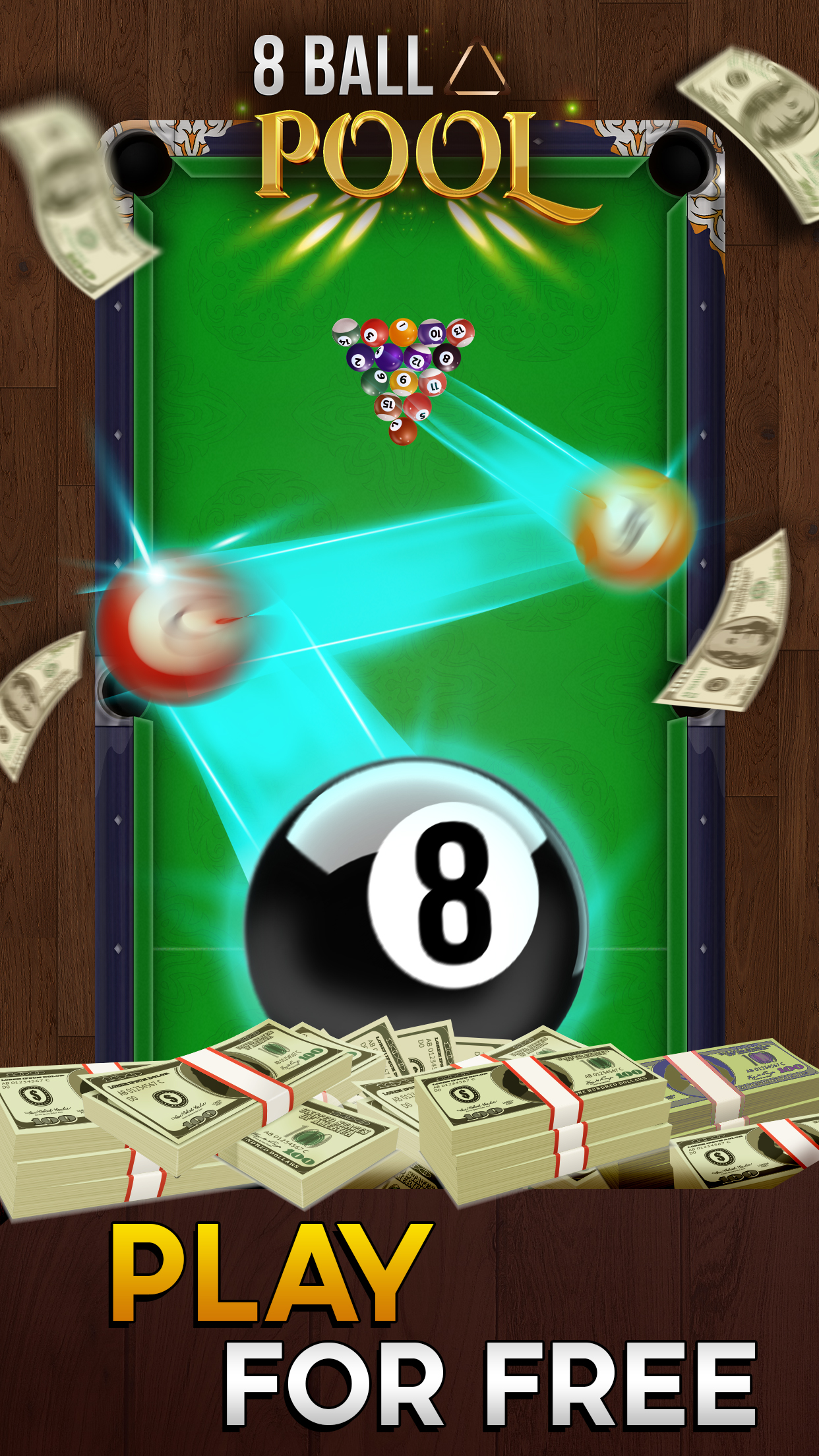 Pool Cash - Win 8 Ball Strike