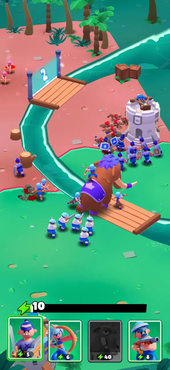 Draw Arena: Battle Tactics Hack screenshot 1 - iOS game interface