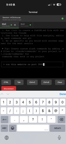 Tinyagent screenshot