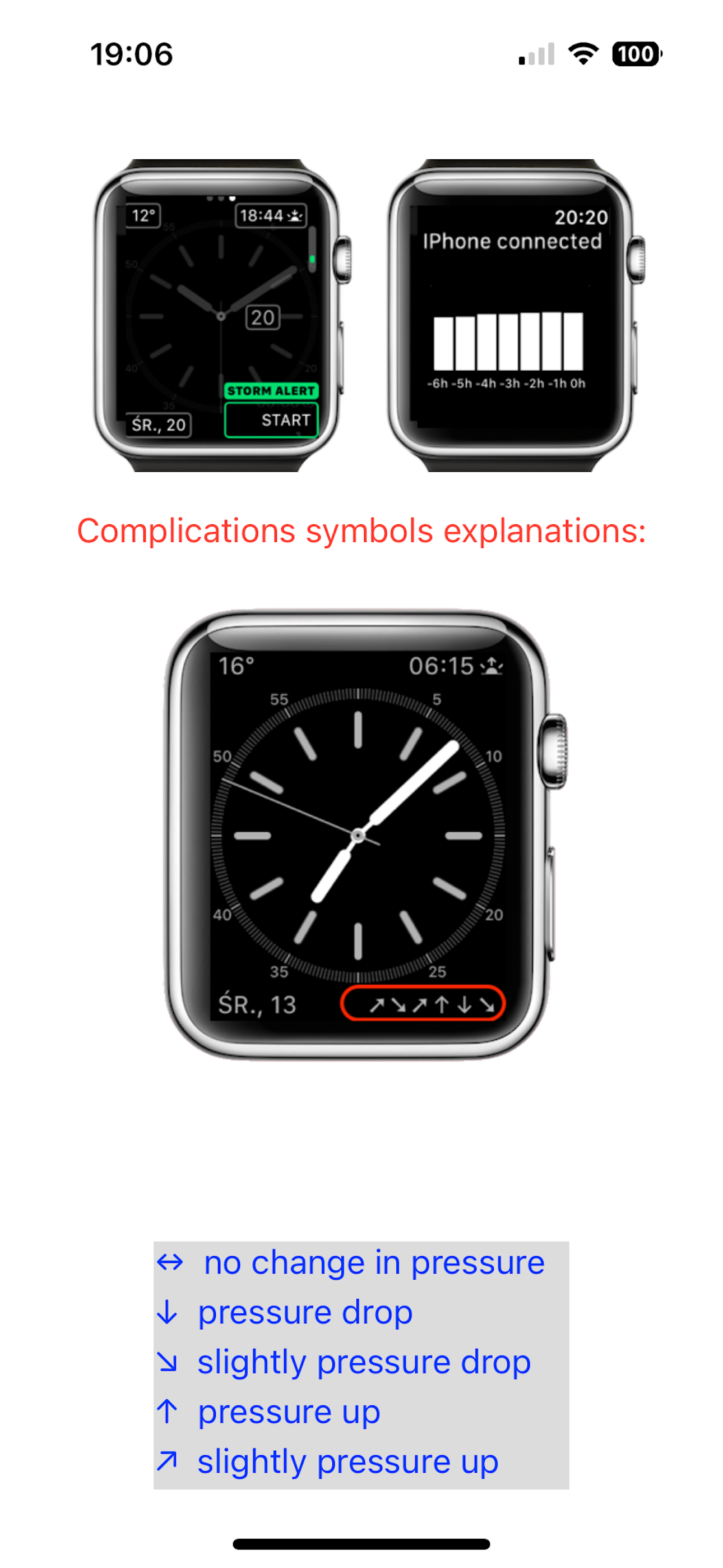 Storm Alert for Watch