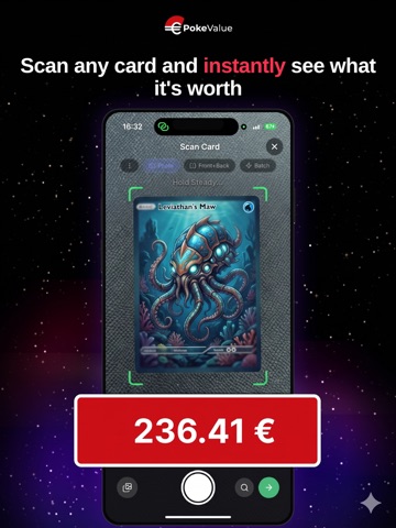 PokeValue - Card Value Scanner iPad screenshot