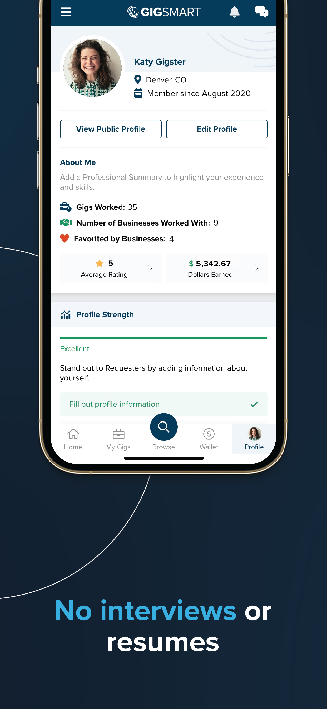 GigSmart Get Gigs screenshot 7