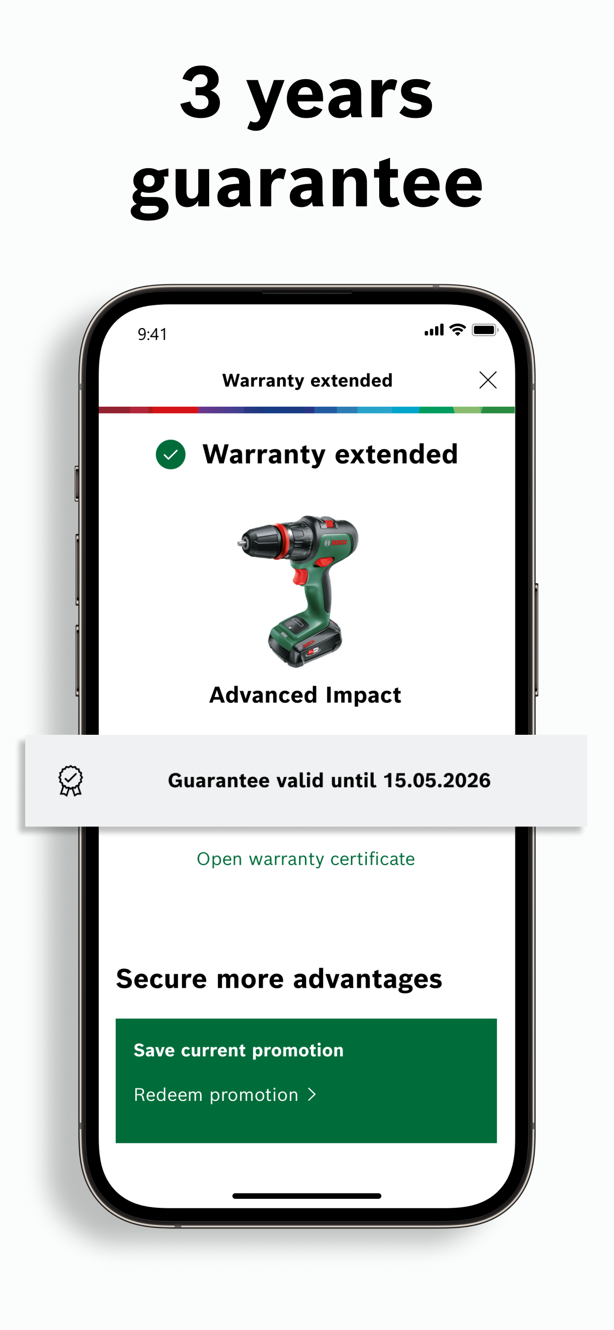 Bosch DIY: Guarantee & Deals