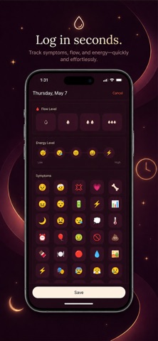 Lunar Cycle: Period & Moon Screenshot 6 of 8
